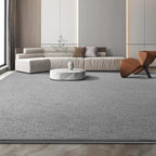 Large Modern Area Rugs for Living Room Bedroom, 5x8 Feet Grey Ultra Soft Solid Thickened Memory Foam Indoor Minimalist Carpets, Non-Slip Comfy Rugs for Boys Girls Nursery Kids Room Home Décor