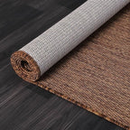 Beverly Rug Indoor Outdoor Rug 10x14, Washable Outside Carpet for Patio, Deck, Porch, Solid Modern Area Rug, Water Resistant, Gold Brown
