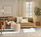 Nourison Nordic Ivory Beige 8' x 10' Scandinavian Area Rug - Easy Cleaning, Non Shedding, Bed Room, Living Room, Dining Room, Kitchen (8' x 10')