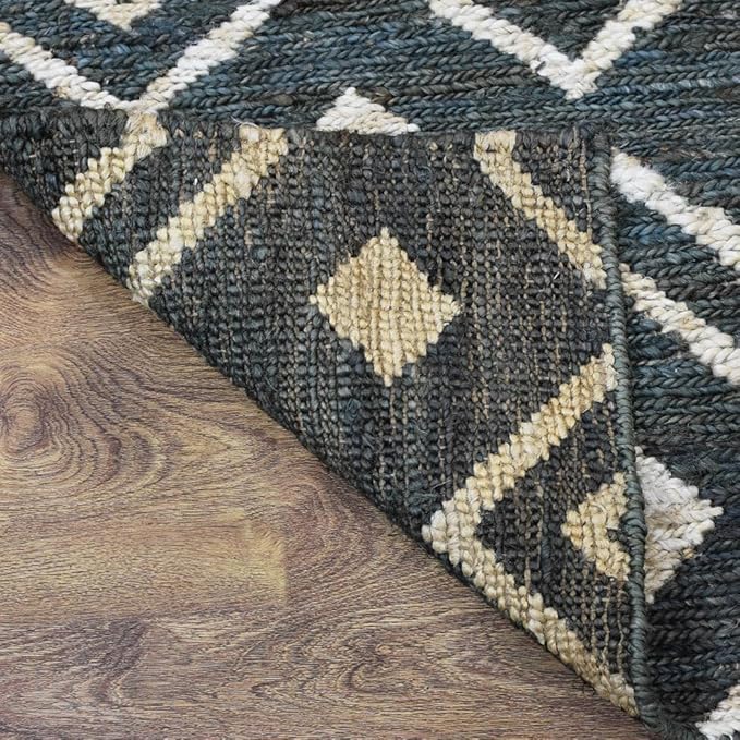 Rugsotic Carpets Hand Woven Flat Weave Kilim Wool ECO-Friendly Area Rugs - 10'x13', Rectangle Shape, Gold Color, Solid Plain Design, Low Pile Handmade Rugs for Living Room, Bed Room (D00111)
