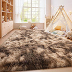 Area Rug for Living Room, Furry Carpet for Teen, Shaggy Rug for Nursery Room, Fuzzy Plush Rug for Dorm 6x9 Feet