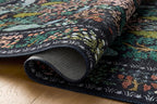 Loloi Rifle Paper Co. Canopy Collection CNP-05 Charcoal 5'-0" x 7'-6" Area Rug