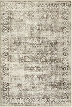 Lahome Washable Rug 6x9 Beige Area Rugs for Living Room,Boho Soft Room Rugs for Bedroom Indoor Carpet,Vintage Non-Slip Low-Pile Accent Rugs Dining Room Office Playroom(6 x 9,Beige)