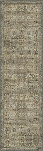 2x8 Runners Machine Washable Boho Rug for Hallway,Ultra-Thin Low Pile Rug,Lightweight Carpet,Non Slip Floral Runners for Enrtyway, Corridor, Home Office, Kitchen,Sage