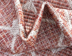 Unique Loom Outdoor Trellis Collection Area Rug - Tribal Trellis (3' 3" x 5' 3" Rectangle, Rust Red/ Ivory)