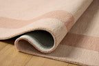 Loloi Leanne Ford Craven Collection CVN-01 Blush/Rose 9'-3" x 13' Area Rug Geometrical, Patterned, Neutral, Living Room, Bedroom, Dining Room