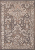 LUXE WEAVERS Moroccan Floral Beige 9x12 Area Rug for Living Room