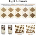 3x5 Checkered Area Rugs for Living Room Brown Machine Washable Large Rug Non-Slip Stain Resistant Low Pile Boho Accent Indoor Throw Carpet for Office Bedroom Dining Room Classroom