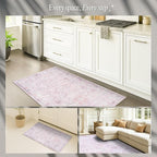 Fame Rugs Turkish Rug. Washable Vintage Oriental Antique Inspired Traditional Doormat Small Modern Area Rugs Luxury Entryway Entry Bedroom Bathroom Kitchen (412PP, 2' x 3')