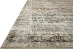 Loloi Amber Lewis Morgan Collection MOG-02 Navy/Sand 11'-6" x 14'-6" 38" Thick Area Rug feat. CloudPile, Neutral, Room Décor, Vintage Inspired, Livingroom, Bedroom, Dining Area