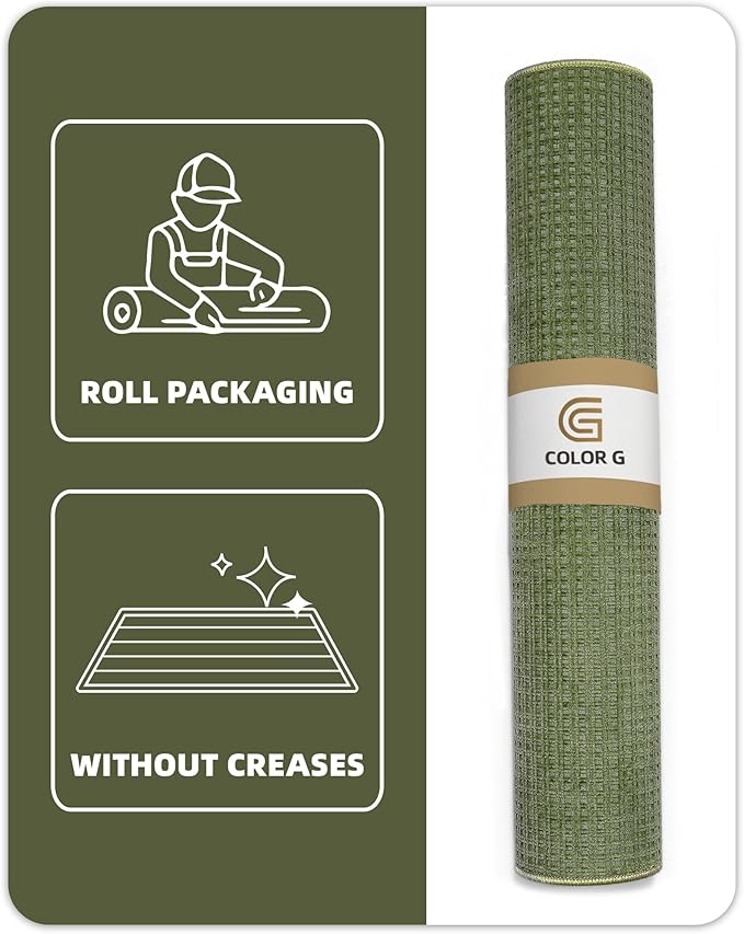Color&Geometry Front Door Mat Indoor Non Slip Rubber Backing, 36"x55" Ultra Thin Entryway Doormat, Soft Absorbent Inside Doormat Washable Easy Clean Rugs for Entryway, Green (Rolled-up NO Creases)