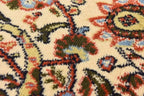 Unique Loom Espahan Collection Area Rug - Cape Cod (2' 2" x 8' 2" Runner, Cream/ Black)