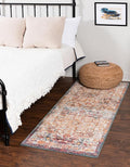 Unique Loom Isabella Collection Area Rug - Adjani (2' 7" x 16' 5" Runner, Multi/ Beige)