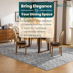 Istana Living Room Rug 10x14 - Dark Grey 10 x 14 Area Rug - Foldable Machine Washable Area Rugs 10x14 - Stylish 10x14 Area Rugs Boho - Stain Resistant Washable Rug 10x14