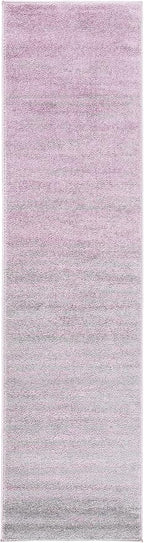 SAFAVIEH Adirondack Collection Runner Rug - 2'6" x 6', Purple & Green, Modern Ombre Design, Non Shedding & Easy to Clean, Ideal for Hallway, Foyer, Kitchen, Entryway, Bedroom (ADR113V)