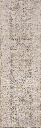 Loloi Amber Lewis Alie Collection ALE-05 Gold/Beige 7'-10'' x 7'-10'', .13'' Pile Height, Round Area Rug
