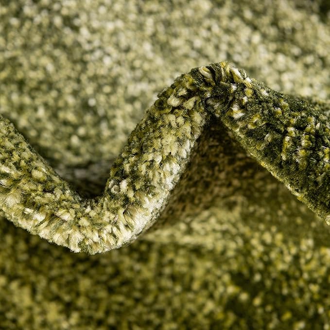 Rugs.com Angelica Collection Rug – 7' x 10' Light Green Medium Rug Perfect for Bedrooms, Dining Rooms, Living Rooms