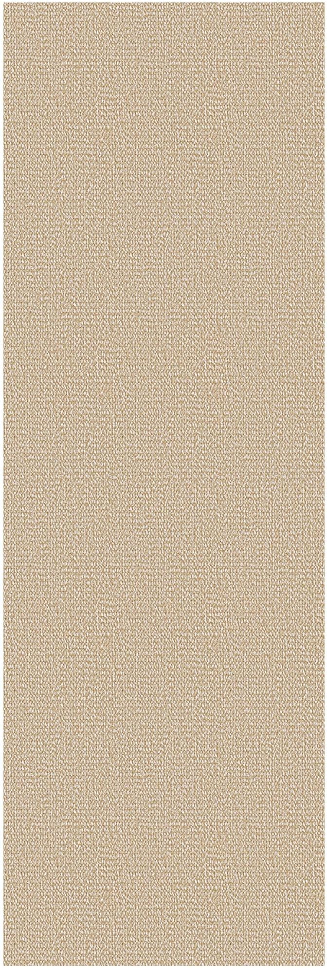 EARTHALL Washable Runner Rug 3x10 Ft Non Slip Runners for Hallways Long Cotton Rubber Backed Kitchen Runner Braided Indoor Floor Carpet Runners for Entryway, Hallway, Kitchen, Golden Beige/White