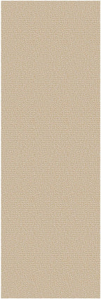 EARTHALL Washable Runner Rug 2x6 Ft Non Slip Runners for Hallways Cotton Rubber Backed Kitchen Runner Braided Indoor Floor Carpet Runners for Entryway, Hallway, Kitchen, Bedroom, Golden Beige/White