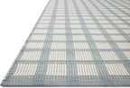 Loloi Magnolia Home by Joanna Gaines Ryder Collection RYD-02 Blue/Ivory 7'-9" x 9'-9" Area Rug