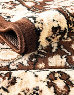 Unique Loom Espahan Collection Area Rug - Cape Cod (4' 1" x 6' 1" Rectangle, Brown/ Beige)
