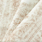 Runner Rug 3x10 Cream Hallway Washable Beige Carpet Non Slip Vintage Medallion Beige Carpet Low Pile Soft Distressed Retro Indoor Long Rug for Entryway Kitchen Bathroom Laundry Bedroom