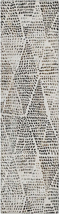 Addison Rugs Chantille ACN591 Ivory 2'3" x 7'6" Indoor Outdoor Hallway Runner Rug, Stain Resistant Washable Kitchen Area Carpet for Bathroom, Laundry and Bedroom Rug