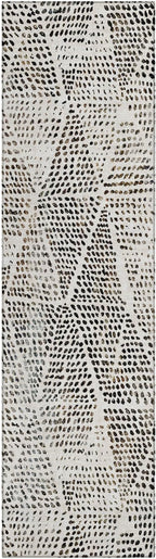 Addison Rugs Chantille ACN591 Ivory 2'3" x 7'6" Indoor Outdoor Hallway Runner Rug, Stain Resistant Washable Kitchen Area Carpet for Bathroom, Laundry and Bedroom Rug