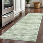 2x5 Modern Abstract Runner Rug for Hallways, Lime Green Super Soft Hallway Decor Kitchen Rugs with Non-Slip, Non-Shedding Washable Rug for Hallways Entryway Bedroom Indoor