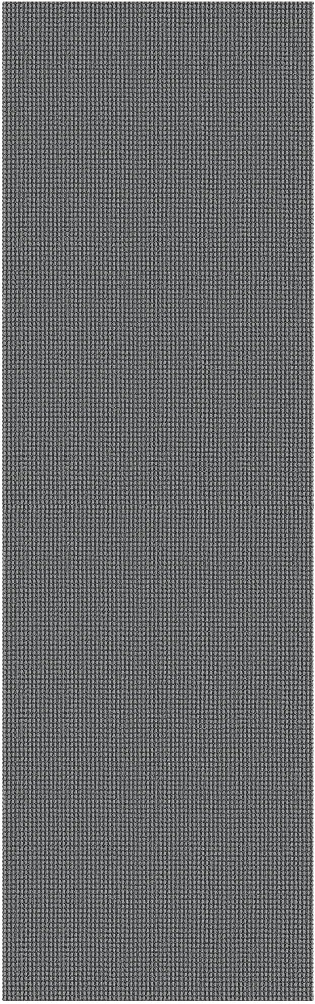 Braided Runner Rug 3x10 Ft Washable Runners for Hallways Non Slip Rubber Backed Kitchen Runners Cotton Long Entryway Runner Indoor, Woven Carpet for Hall Kitchen Entryway, Dark Grey/Grey