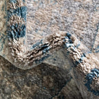 Unique Loom Salzburg Collection Classic Traditional Design Oriental Inspired Border Area Rug (5' 0 x 5' 0 Square, Gray/Beige)