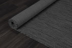 CAMILSON Outdoor Rug 10x14 Modern Area Rugs for Large Indoor and Outdoor Patios and Porches - Waterproof, Washable, Non-Shedding, Easy-to-Clean Outside Carpet (10 x 14, Solid - Dark Gray)