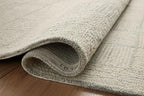 Loloi Chris Loves Julia Francis Collection FRA-03 Silver/Sky 7'-9" x 9'-9" Area Rug