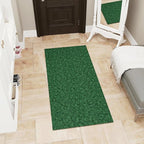Ottomanson Mud Mat 2' x 4' Entryway Rug - Non-Slip Scraper Doormat for Muddy Paws, Dirt Trapping Indoor/Outdoor Mat for High-Traffic Areas, Kitchen, Garage, Patio, Green