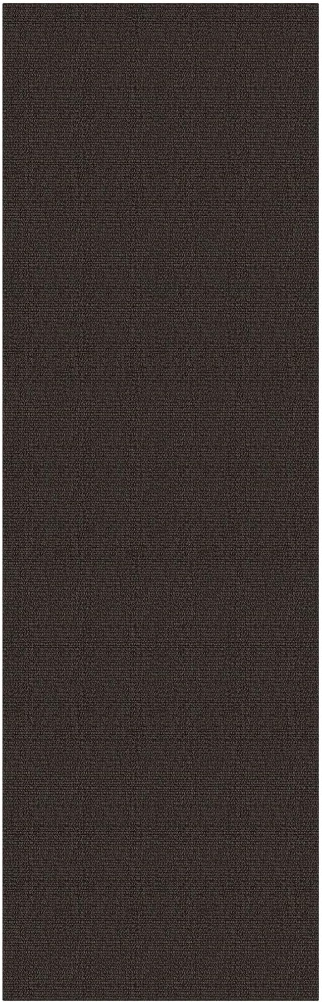 EARTHALL Washable Runner Rug 2x7 Ft Non Slip Runners for Hallways Cotton Rubber Backed Kitchen Runner Braided Indoor Floor Carpet Runners for Entryway, Hallway, Kitchen, Bedroom, Taupe/Coffee