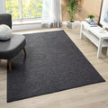 LUXE WEAVERS Modern Farmhouse Smoke 8x10 Washable Area Rug, Anti-Slip Diamond Pattern Carpet