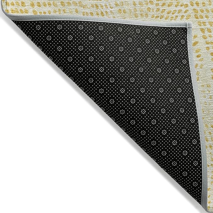 Addison Rugs Chantille ACN591 Wheat 5' x 7'6" Indoor Outdoor Area Rug, Easy Clean, Machine Washable, Non Shedding, Bedroom, Living Room, Dining Room, Kitchen, Patio Rug