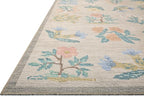 Loloi Rifle Paper Co. Rosa Collection RSA-03 Cream 2'-6" x 9'-6" Runner Rug