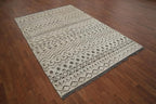 Modern Collection 7' 7'' X 5' 3'' Rug Rug, All-Over Viscose Silk Carpet for Home Décor, Foyer and Hallway