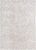 Unique Loom Finsbury Collection Area Rug - Meghan (7' 1" x 10' Rectangle, Gray and Ivory)