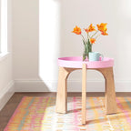 Dash and Albert Paint Chip Wool Area Rug - 4' x 6' Confetti Graphic Hand Micro Hooked Accent Rug - Durable, High Traffic Areas Hallway, Living Room, Stairs