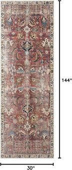Loloi Chris Loves Julia Jules Collection JUL-01 Merlot/Multi 2'-6'' x 12'-0'', .13" Pile Height, Runner Rug