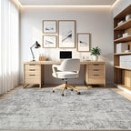 Area Rugs 9x12 Living Room: Washable Large Abstract Neutral Modern Soft Rugs Stain Resistant Indoor Floor Non-Slip Accent Carpet for Bedroom Nursery Playroom Office Dining Room Home Decor- Greige