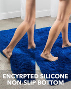 Ophanie 6x9 Navy Blue Rugs for Living Room, Large Fluffy Carpet, Fuzzy Plush Shag Comfy Soft, Non-Slip Indoor Floor,for Kids Boys Girls Dorm, Bedroom, Playroom, Home Decor Aesthetic
