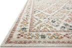 Loloi Rifle Paper Co. Laurel Collection LAU-04 Cream/Multi 2'-8" x 8' Runner Rug