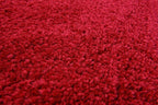 Unique Loom Solo Collection Area Rug - Calabasas (7' 10" Round, Red)
