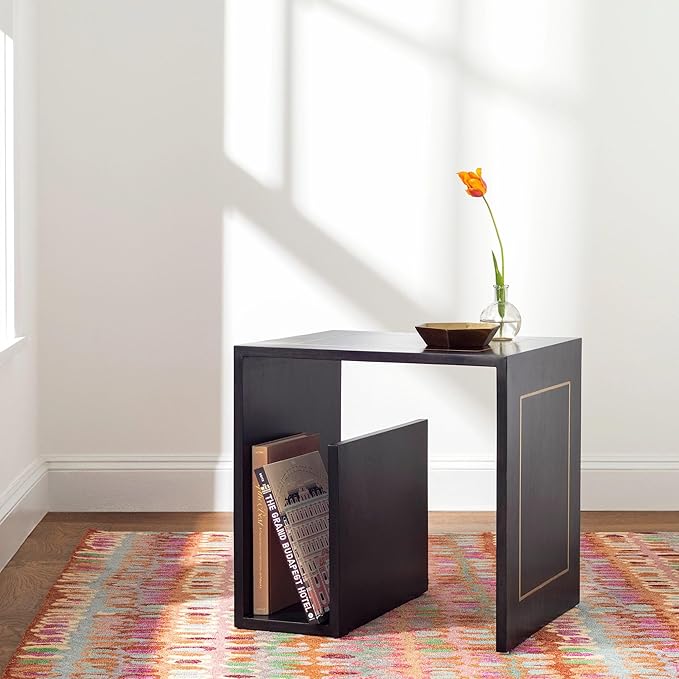 Dash and Albert Paint Chip Wool Area Rug - 2.5' x 8' Runner Clay Graphic Hand Micro Hooked Accent Rug - Durable, High Traffic Areas Hallway, Living Room, Stairs
