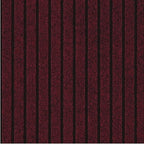 Ottomanson 2' x 5' Hallway Runner with Scraper Pile - Extra Durable Non-Slip Rug Mat for Indoor & Outdoor Use - Ideal for Kitchen, Entryway, Patio & Garage - High-Traffic Carpet, Red