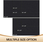 Amyracel Front Door Mat Indoor Outdoor Entrance, 36" x 60" All-Season Waterproof Doormat for Enterway, Heavy Duty Commercial Floor Mat, Fade Resistant, Rubber Back, Low Profile, Easy Clean