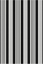 KOZYFLY Black and White Striped Outdoor Rug 4x6 Ft Area Rug Washable Indoor Outdoor Rug Hand Woven Cotton Door Mat Outdoor Carpet for Front Door Entryway Patio Porch Living Room